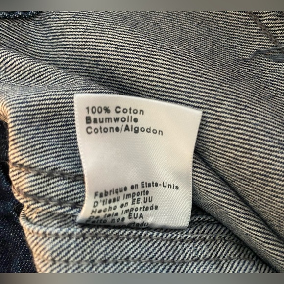 AG Robyn Jean Jacket Medium Wash 100% cotton Classic Style SZ S Small Pockets - Picture 9 of 10